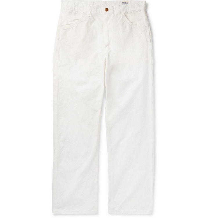 Photo: OrSlow - Slub Cotton-Twill Trousers - White