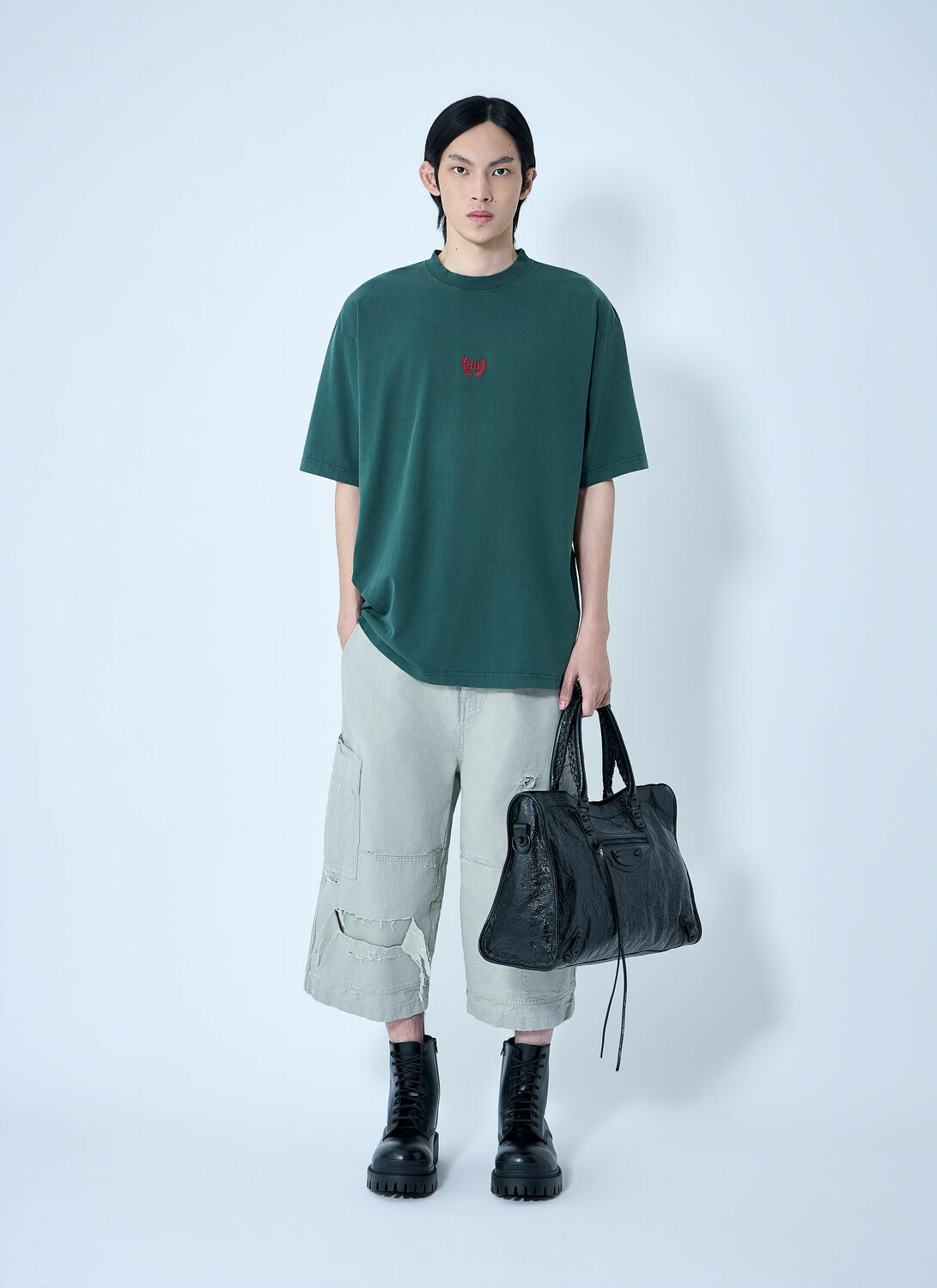 Balenciaga Cropped Cargo Pants
