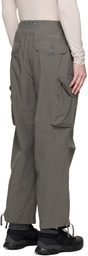 and wander Gray Oversized Cargo Pants