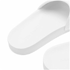 Palm Angels Men's Flame Pool Slider in White