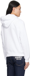 Dsquared2 White Mini 'Icon' Hoodie