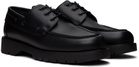 Kleman Black Donato Boat Shoes