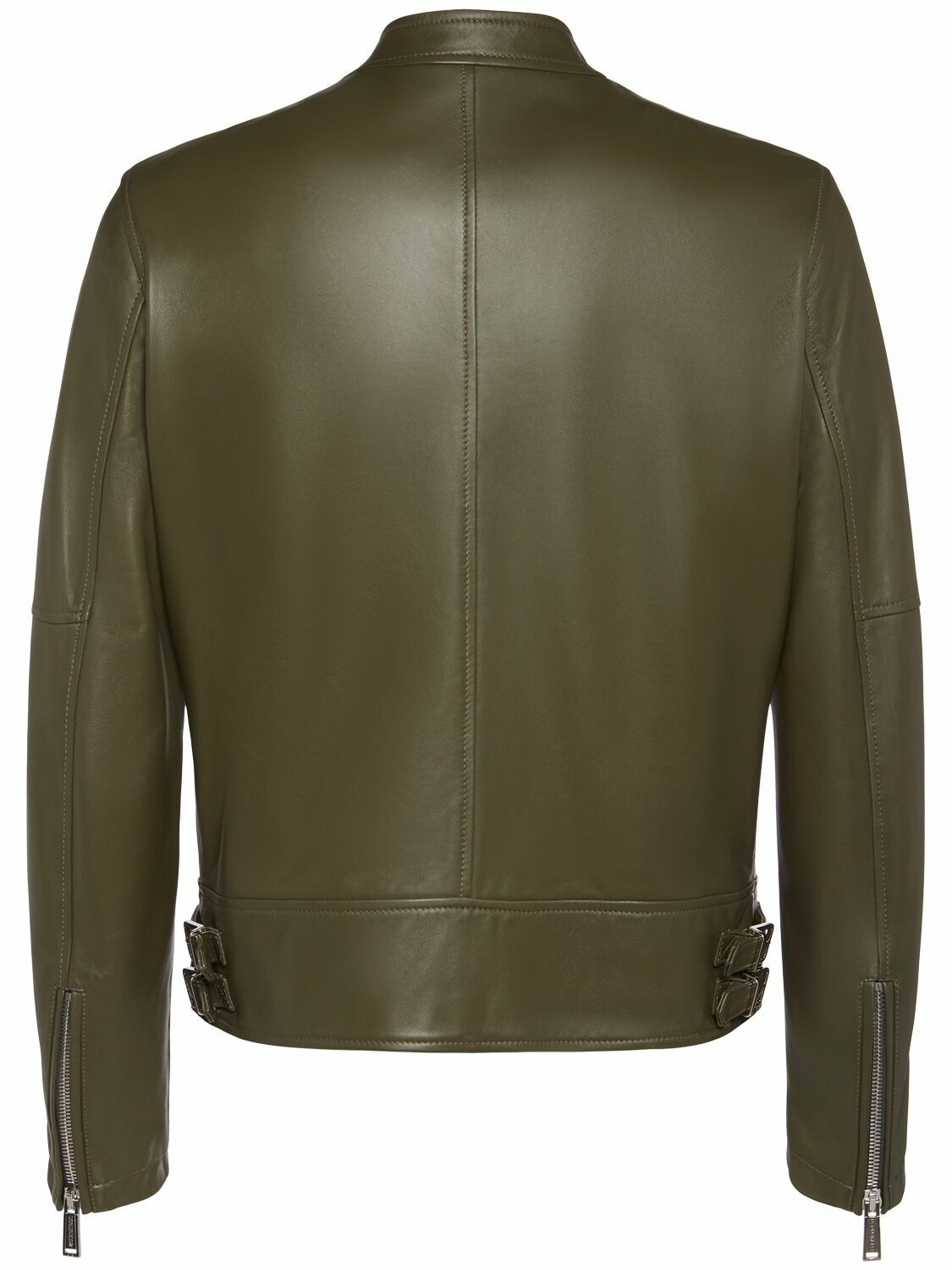 DSQUARED2 Ryder Smooth Leather Jacket Dsquared2