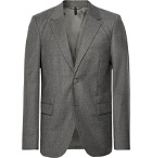 Helmut Lang - Grey Unstructured Wool Blazer - Gray