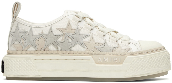 Photo: AMIRI Off-White Stars Court Low Sneakers