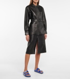 Proenza Schouler x Birkenstock leather slides
