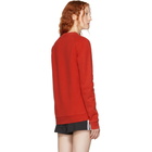 adidas Originals Red Warm-Up Sweatshirt