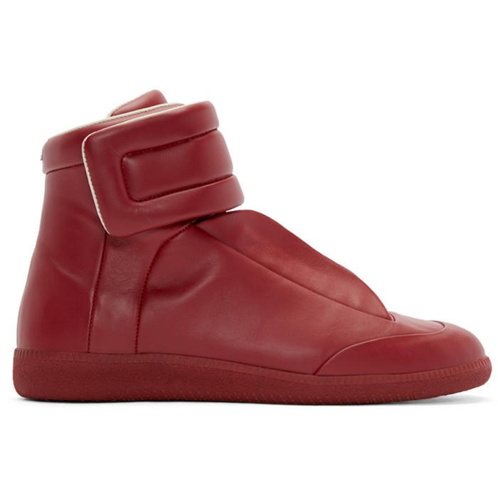 Photo: Maison Margiela Red Future High-Top Sneakers