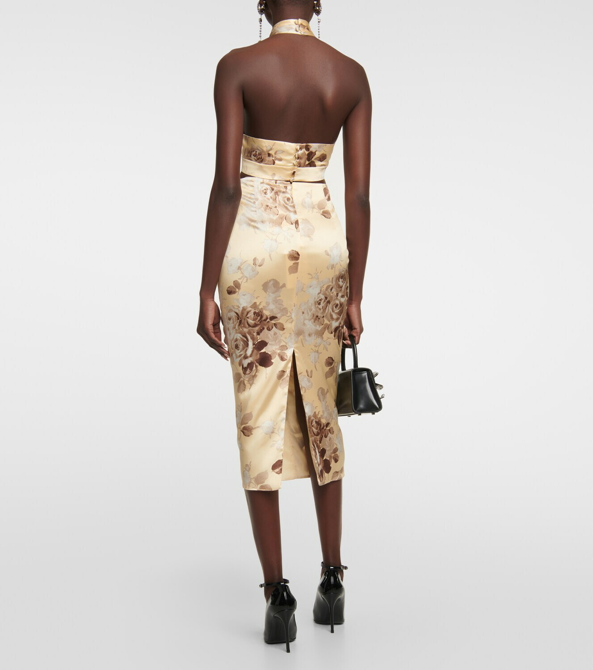 スカート ALESSANDRA RICH SS25 Midi skirt (FABX4047K4514 0060) Skirts | Alessandra Rich
