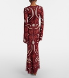 Cala de la Cruz Amay printed maxi dress