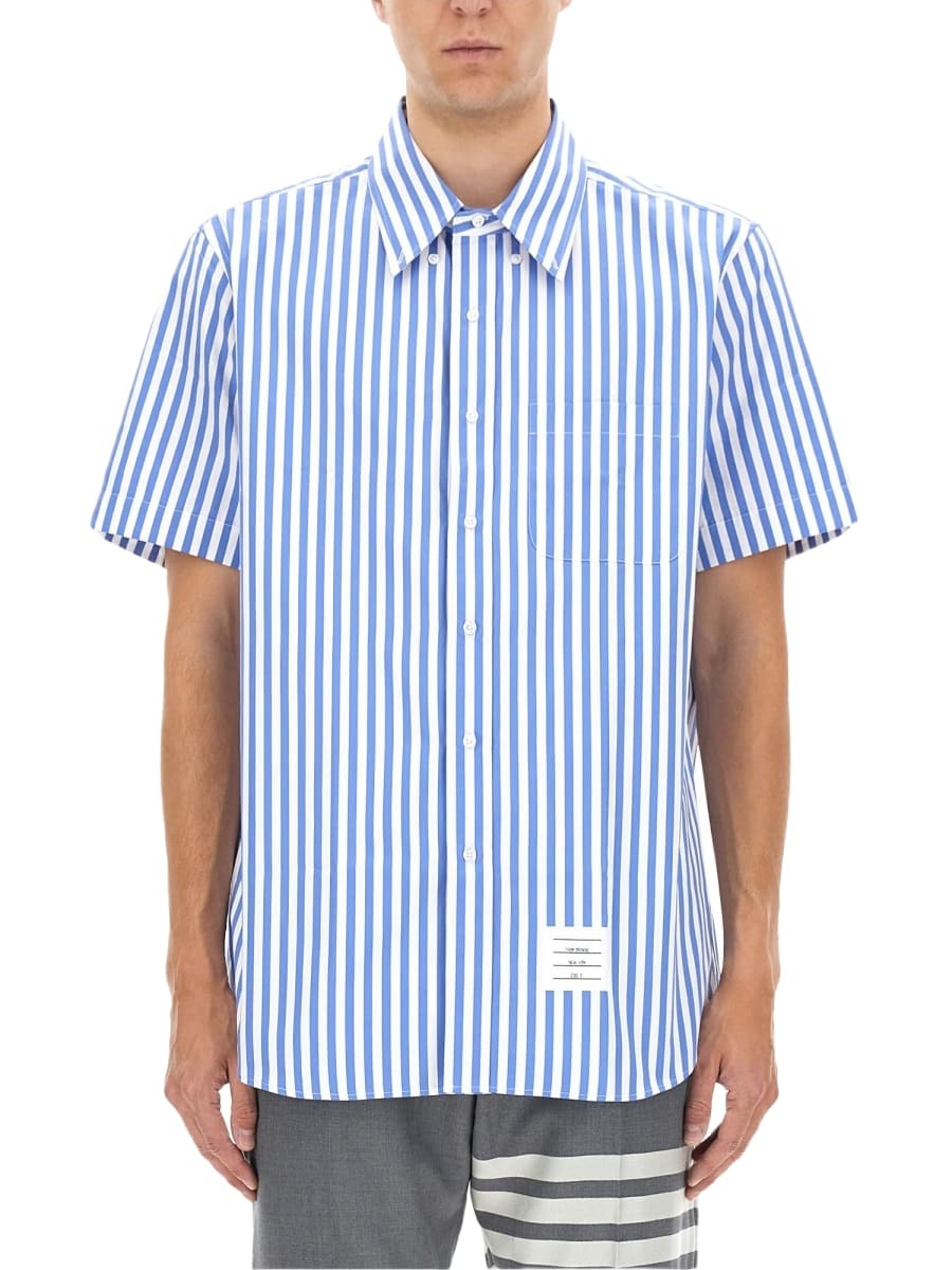 パーカー・フーディ Thom Browne FRESCO FUNMIX HOODED SHIRT Fresco Funmix Hooded Shirt | Thom Browne