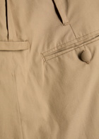 Darkpark Diana Cotton-poplin Trousers Camel