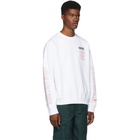 Heron Preston White Facts Sweatshirt