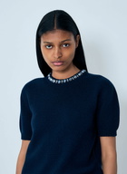 Prada Wool and Cashmere Crew-Neck Sweater