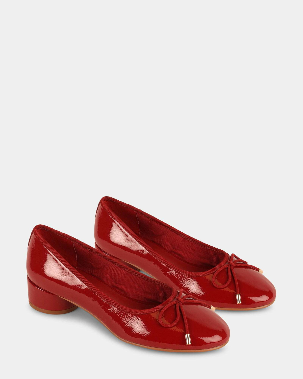 Steve Madden Chayse Flats in Red Patent