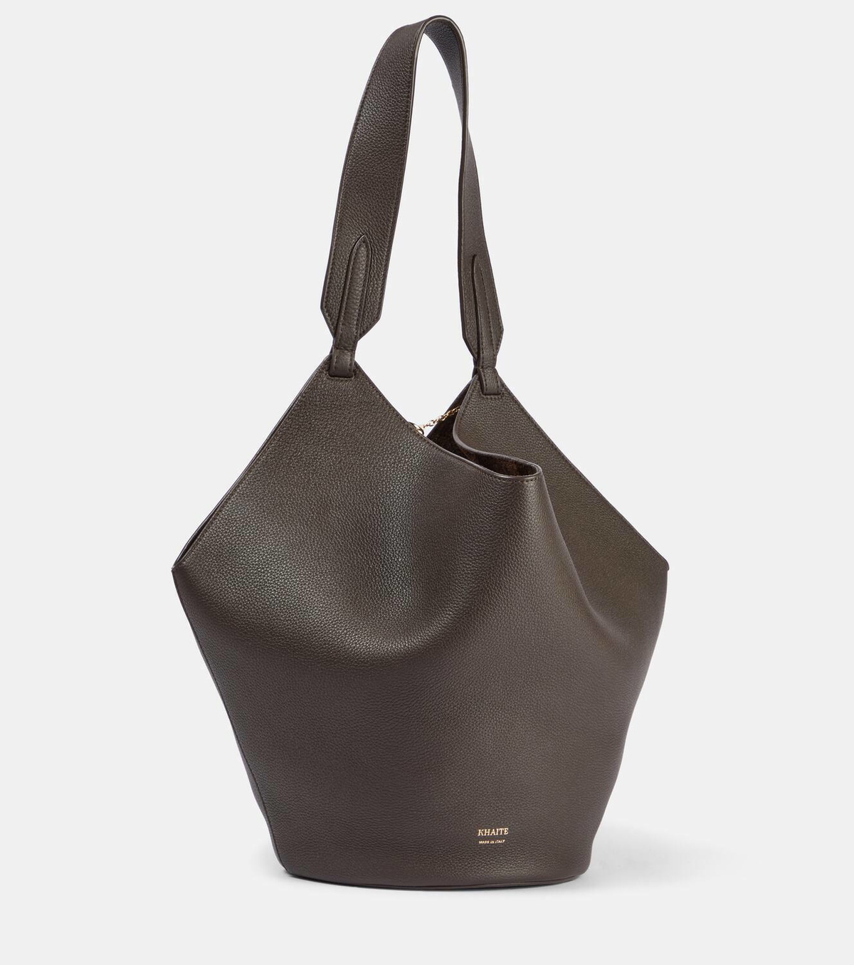 Khaite Lotus Small leather tote