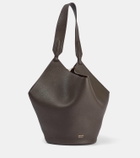 Khaite Lotus Small leather tote