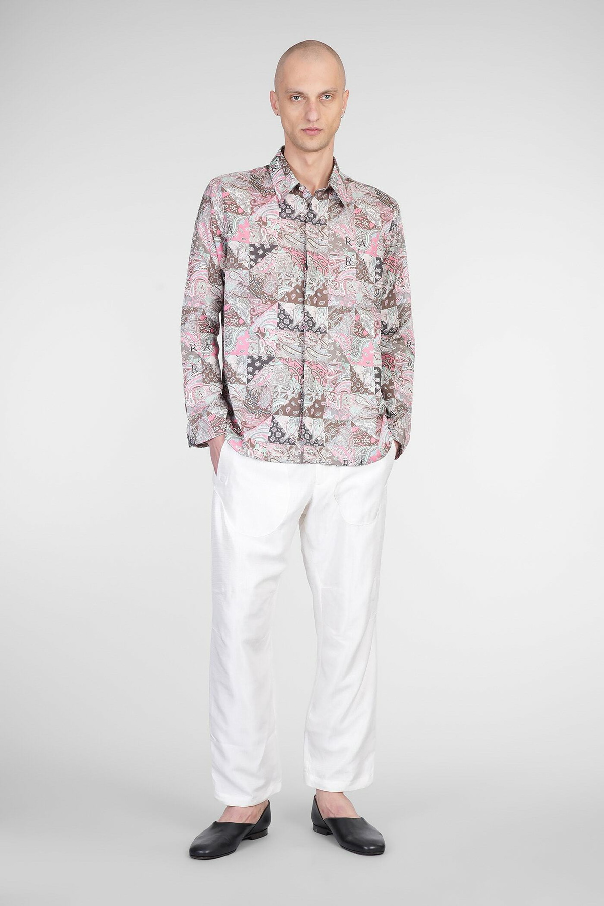 Ranra Maker Shirt In Multicolor Viscose