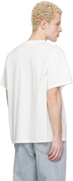 MM6 Maison Margiela White Spray Print T-shirt