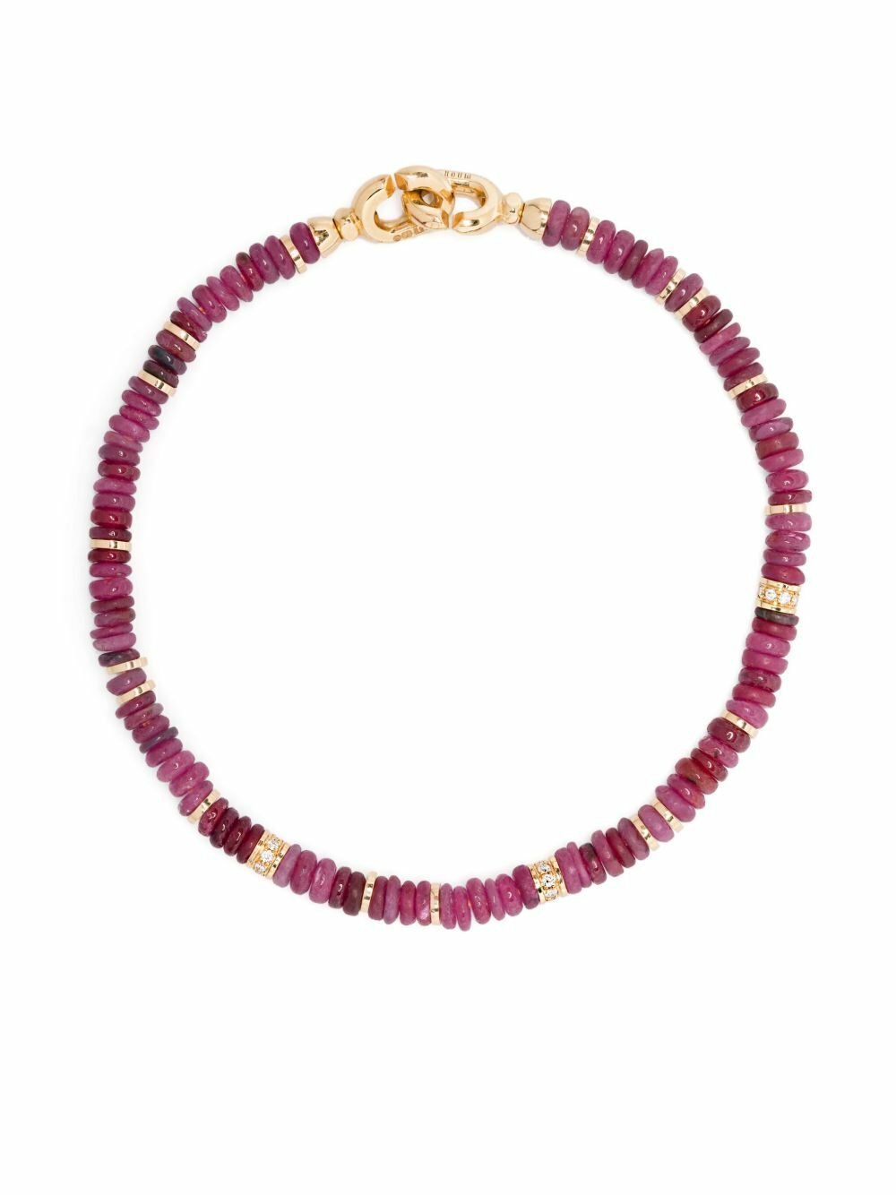 MAOR 18K Yellow Gold Beaded Bracelet
