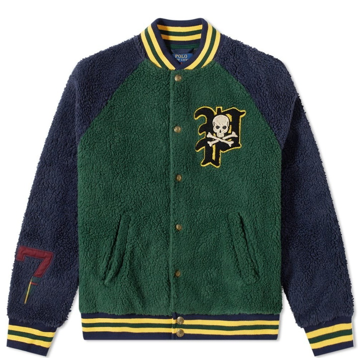 Photo: Polo Ralph Lauren Heavy Fleece Sherpa Varsity Jacket