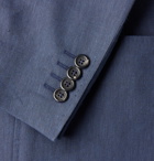 Canali - Kei Slim-Fit Unstructured Linen and Wool-Blend Suit Jacket - Blue