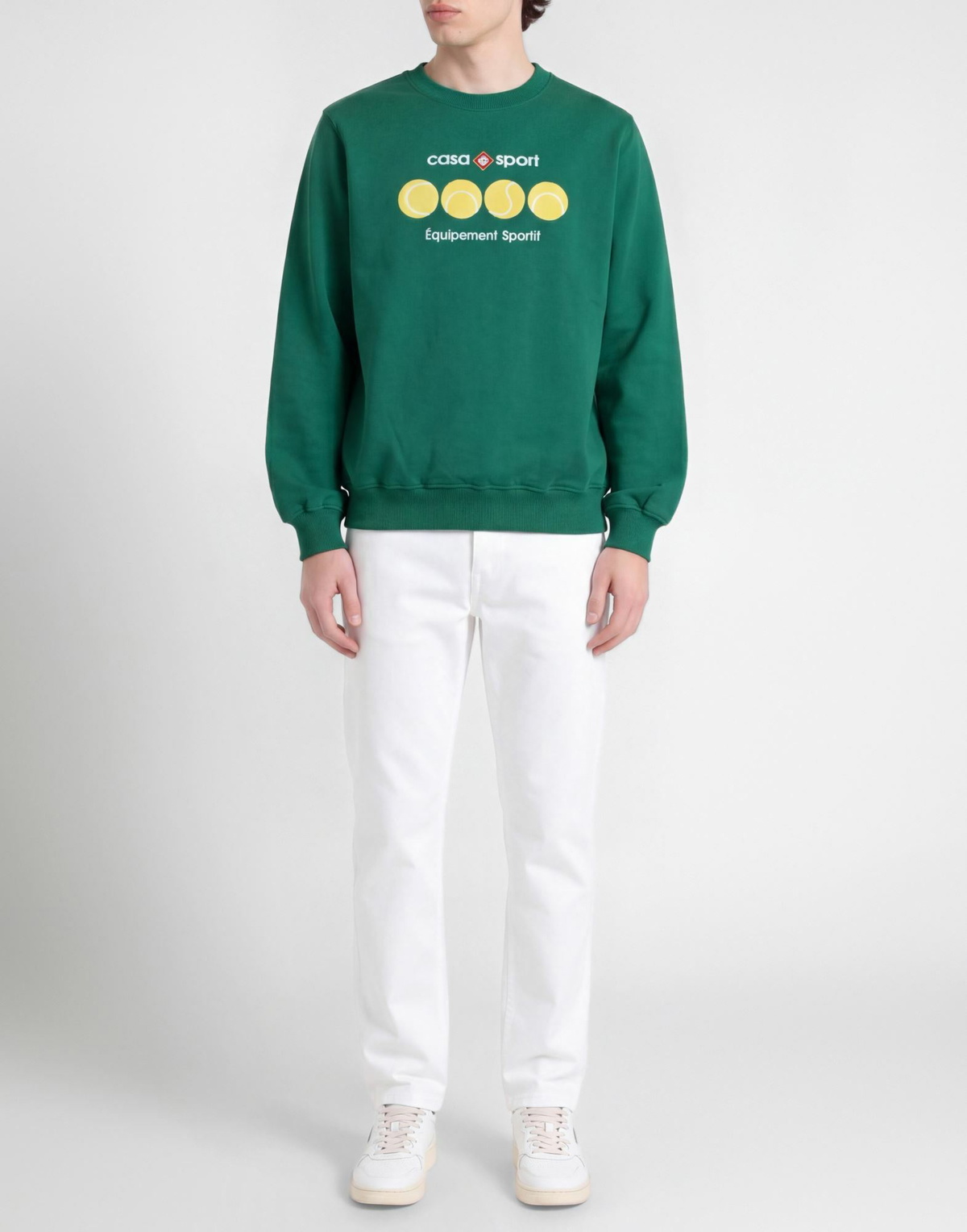 Casablanca Mens Sweatshirt in Green