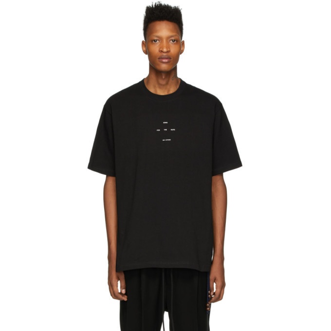 Photo: Song for the Mute Black Oversized Logo T-Shirt