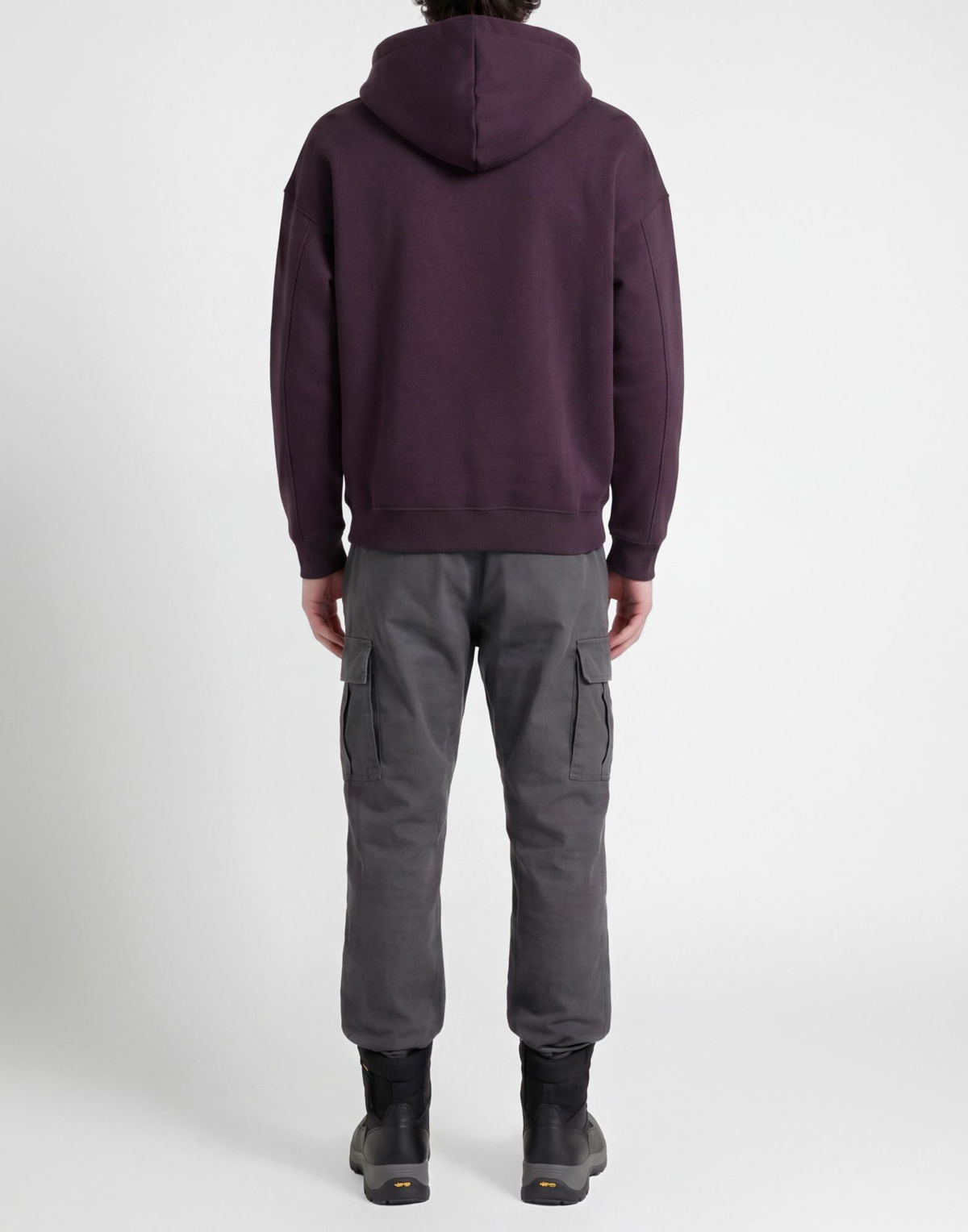 Alpha Industries Mens Sweatshirt Dark in Purple
