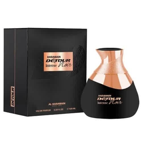 Al Haramain Unisex Detour Noir Intense EDP Spray 3.3 oz (Tester) Fragrances 6291106813845