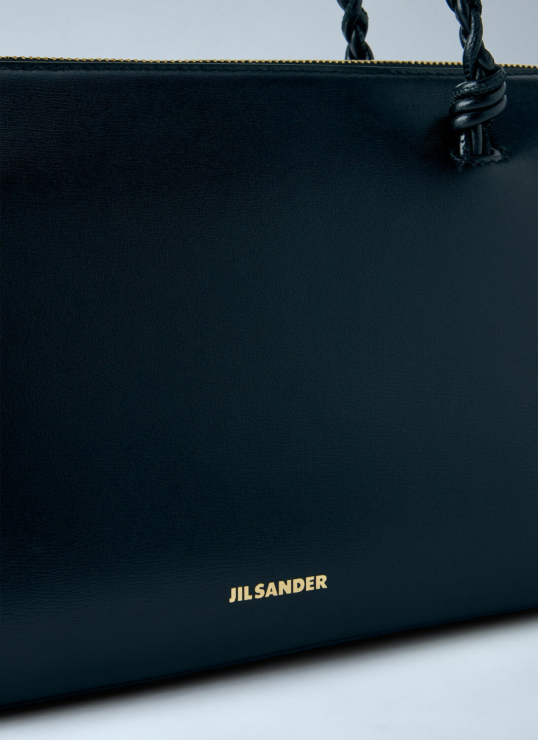 Jil Sander Tangle Tent Leather Shoulder Bag
