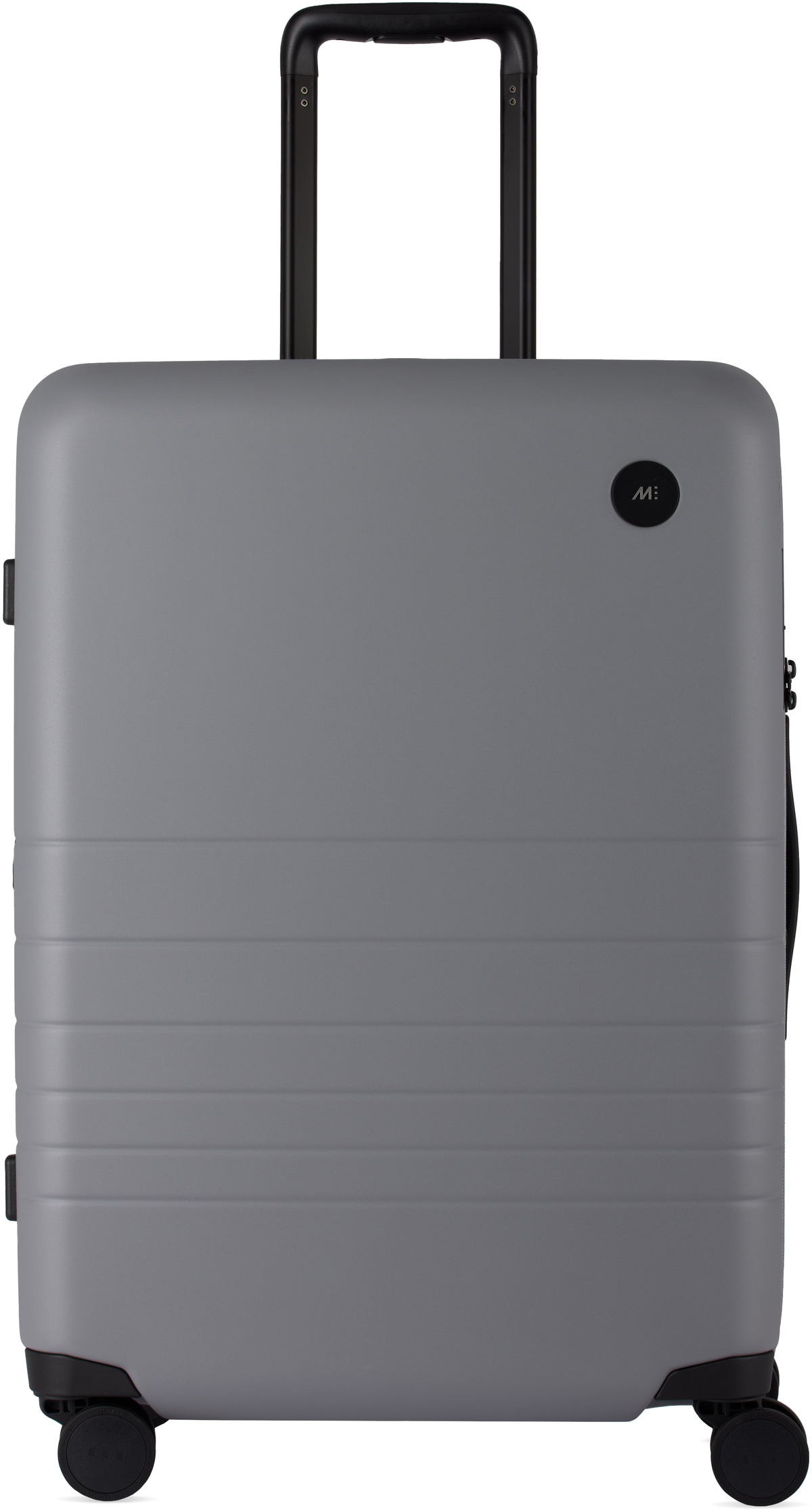 Monos Gray Expandable Check-In Medium Suitcase
