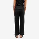 DONNI. Women's Jersey Simple Trousers in Jet