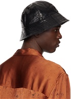 Song for the Mute Black Coated Bucket Hat
