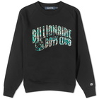 Billionaire Boys Club Men's Nothing Camo Arch Logo Crewneck in Black