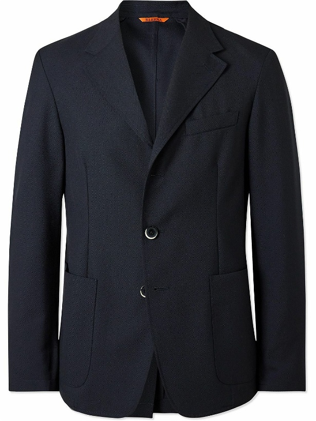 Photo: Barena - Virgin Wool Suit Jacket - Blue