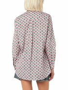 MC2 Saint Barth Woman Cotton Shirt Brigitte With Flower Print