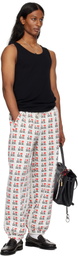 Ashley Williams Gray 'I Heart Me' Sweatpants