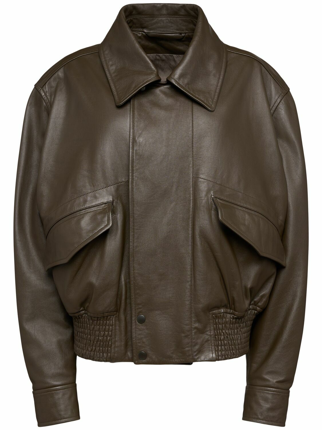 ジャケット・アウター vintage leather bomber jacker lemaire Lemaire Shearling and leather bomber jacket Lemaire