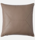 Brunello Cucinelli Monili leather cushion