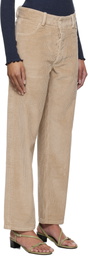 Baserange Beige Indre Trousers