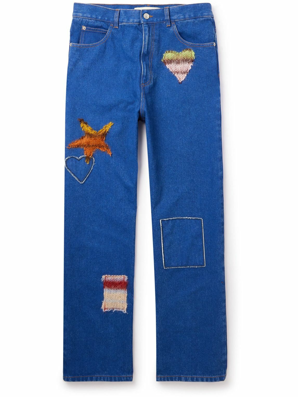 Marni Blue Patch Jeans Marni