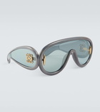 Loewe Wave shield sunglasses