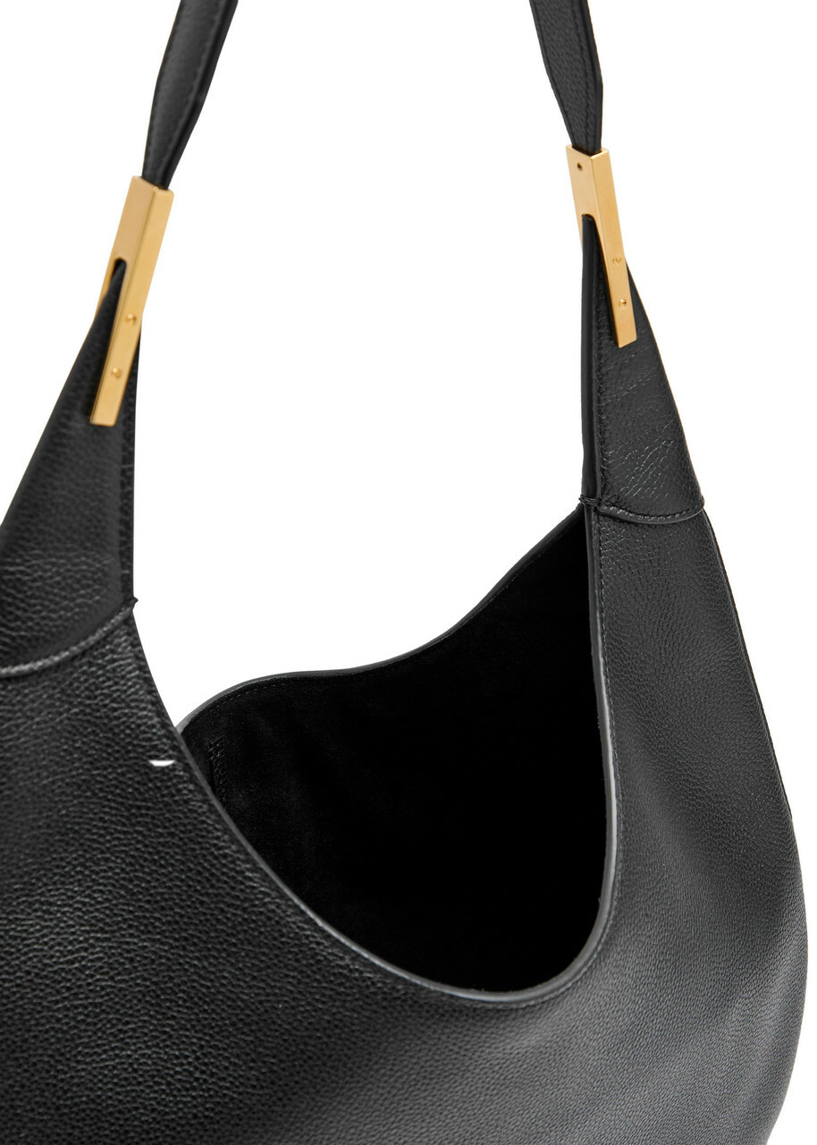 Savette Florence Leather Hobo bag - Black - One Size