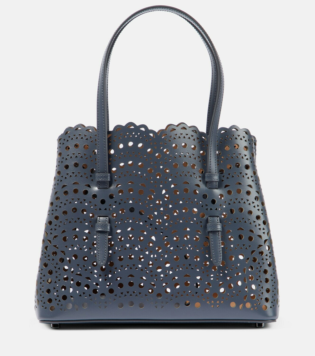 Alaïa Le Mina 25 Medium Vienne Wave leather tote bag