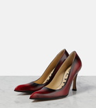 Loewe Comic leather pumps