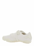 Puma mostro White Sneakers With Logo Patch On The Tongue And Studded Sole In Leather Unisex