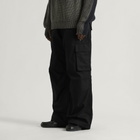 Comme des Garçons Homme Men's Cotton Ripstop Cargo Trousers in Black