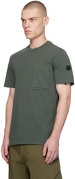 Moncler Green Patch Pocket T-Shirt