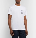 NN07 - Mauro Logo-Print Cotton and Lenzing Modal-Blend T-Shirt - White